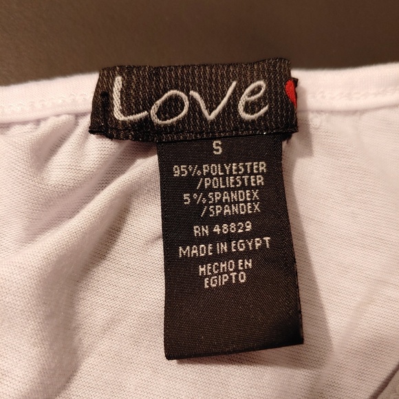 Love ❤ LIVE FREE Girls Sm 4th of July Flag tank - Picture 3 of 3